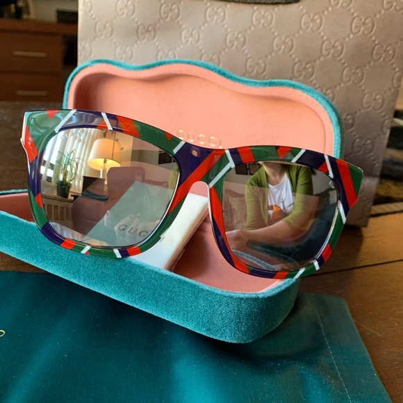 Gucci Accessories - Authentic Gucci 55m Square Acetate Sunglasses💝